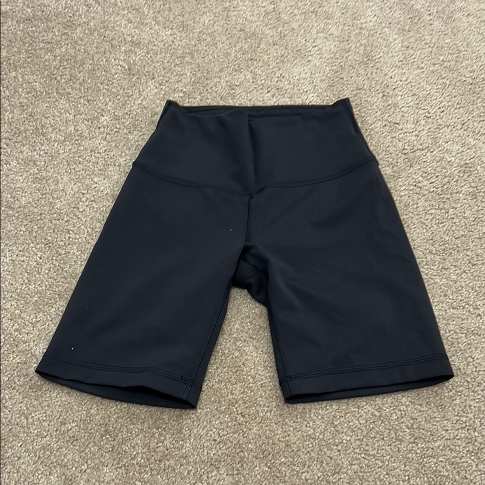 Black Lululemon Biker Shorts 6